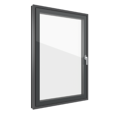 Finestre e porte-finestre con estetica a tutto vetro